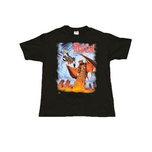 Vintage 1993 Meat Loaf World Tour T-Shirt Everything Louder Than Everything Else